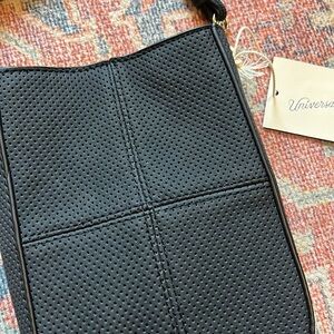 NWT Universal Thread/Target mini shoulder bag/purse, perforated faux leather